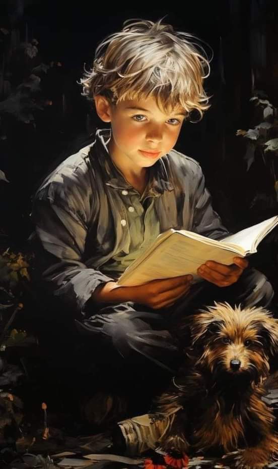 niño leyendo