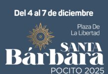 La Fiesta de Santa Bárbara 2025 se realizará entre el 4 y 7 de diciembre