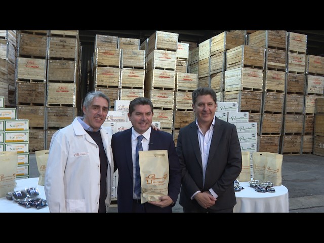Durante la visita del gobernador, presentaron algunas inversiones realizadas en esta empresa con líneas promovidas por el Ministerio de Producción, Trabajo e Innovación.