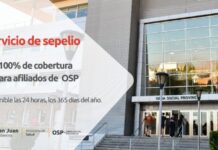 Servicio de Sepelio para afiliados de OSP