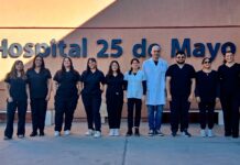 Inédito en el interior: el Hospital 25 de Mayo realizó su primera ablación de córneas