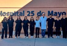 Inédito en el interior: el Hospital 25 de mayo realizó su primera ablación de córneas