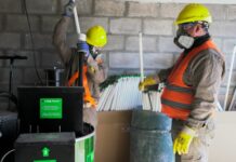 San Juan incorporó el primer equipo para tratar tubos y lámparas fluorescentes