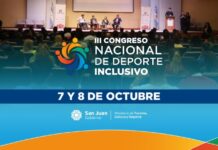 Se realizará en San Juan el III Congreso Nacional de Deporte Inclusivo