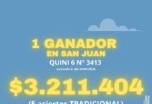 Un ganador en San Juan!